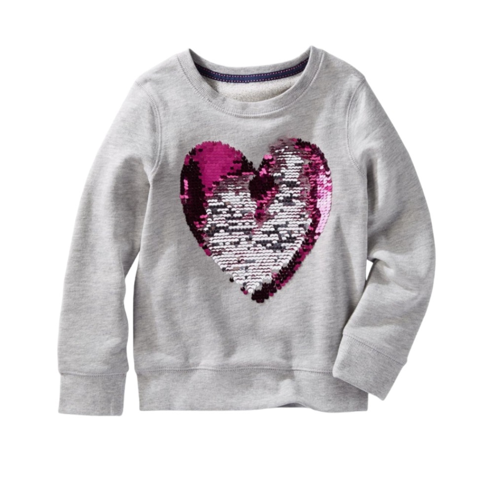 🌻4/$20 Girl’s OshKosh B’Gosh Flip-Sequins Sweatshirt
